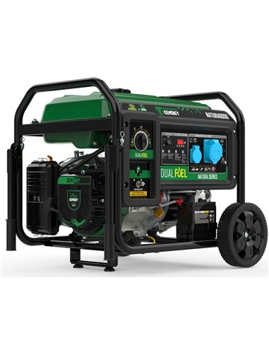 Generador 5500W-230V Gas y Gasolina Arranque Eléctrico Modelo Natura 6000