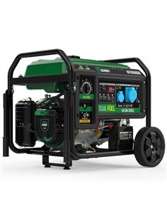 Generador 8500W-230V Gas y Gasolina Arranque Eléctrico Modelo Natura 8000