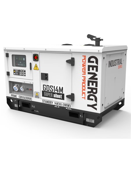 Generador 14kVA 11.000W 230V Diesel Modelo GDS14M