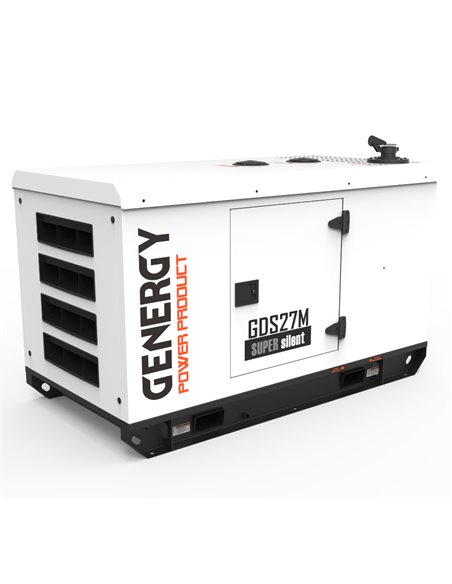 Generador 27kVA 22.000W 230V Diesel Modelo GDS27M