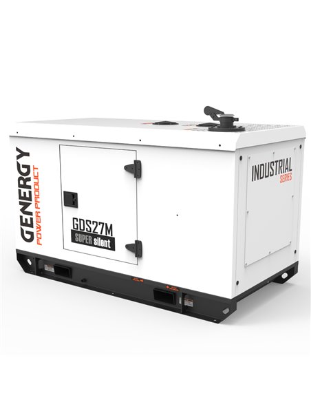 Generador 27kVA 22.000W 230V Diesel Modelo GDS27M