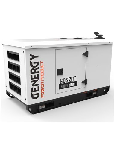 Generador 20kVA 16.000W 400/230V Diesel Modelo GDS20T