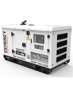 Generador 27kVA 22.000W 400/230V Diesel Modelo GDS27T