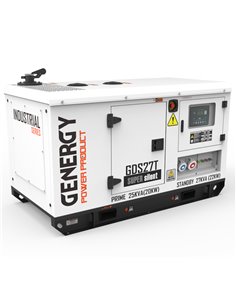 Generador 27kVA 22.000W 400/230V Diesel Modelo GDS27T 2