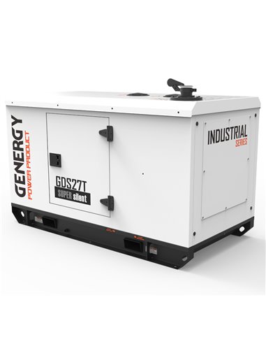 Generador 27kVA 22.000W 400/230V Diesel Modelo GDS27T
