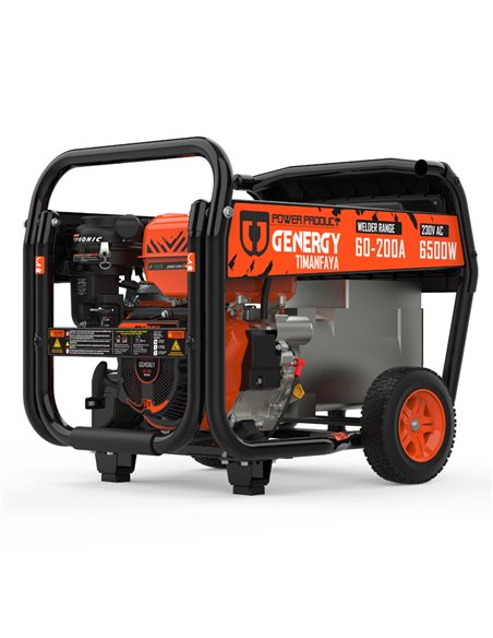 Motosoldadora Timanfaya 6500W 200A Arranque Eléctrico