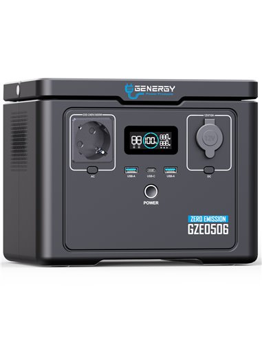 Estación de Energía GZE-0506 512 Wh 600 W
