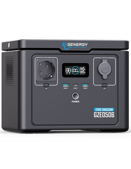 Estación de Energía GZE-0506 512 Wh 600 W