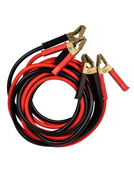 CABLE DE ARRANQUE 35MMX2 / 3M CON PINZAS MACIZAS DE LATÓN
