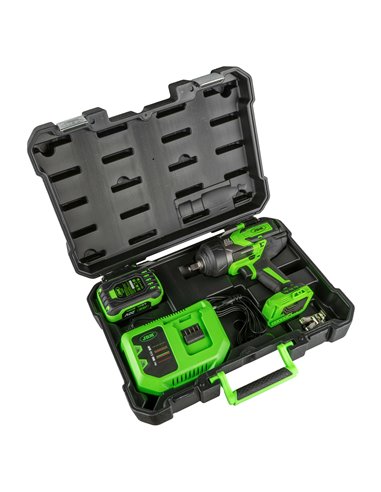 PISTOLA DE IMPACTO BRUSHLESS A BATERÍA 1/2" 1300NM CON MALETÍN
