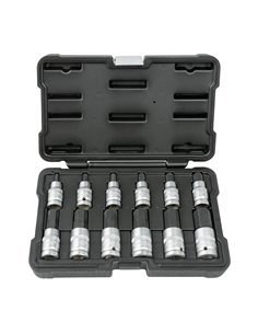 SET DE 12 PUNTAS HEXAGONALES DE 1/2"