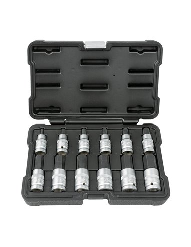 SET DE 12 PUNTAS HEXAGONALES DE 1/2"