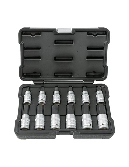 SET DE 12 PUNTAS HEXAGONALES DE 1/2"