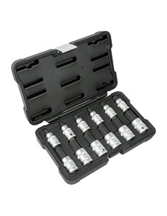 SET DE 12 PUNTAS HEXAGONALES DE 1/2" 2