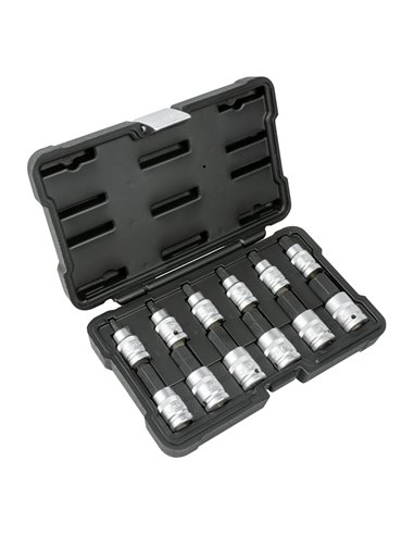 SET DE 12 PUNTAS HEXAGONALES DE 1/2"
