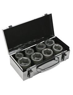 SET DE 8 VASOS DE IMPACTO DE 1" 2