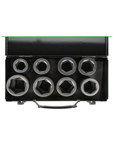 SET DE 8 VASOS DE IMPACTO DE 1"