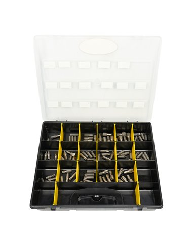 ESTUCHE DE 85 PUNTAS PHILIPS, PLANA, ALLEN Y TORX