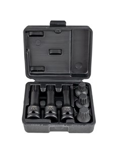 SET DE 6 VASOS PUNTA XZN DE IMPACTO DE 1/2"