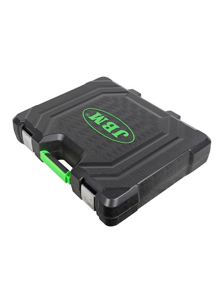 MALETÍN DE 26 PUNTAS DE 1/2" PARA TORNILLOS DE 12 CANTOS 