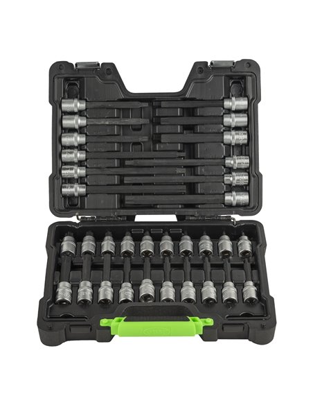 MALETÍN DE PUNTAS PARA TORNILLOS TORX 32 PIEZAS