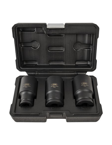 SET DE 3 VASOS DE IMPACTO XZN DE 1/2" 