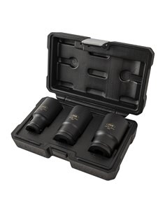SET DE 3 VASOS DE IMPACTO XZN DE 1/2"  2