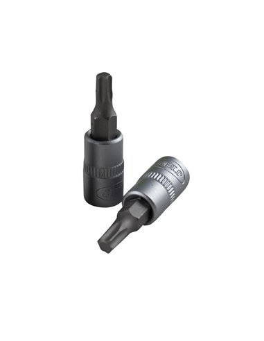 JUEGO DE 18 PUNTAS PHILIPS, PLANA, ALLEN Y TORX CON VASO DE 1/4"