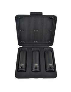 SET D 3 VASOS DE IMPACTO LARGOS HEXAGONALES