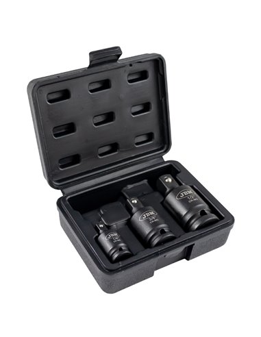 SET DE 3 ARTICULACIONES DE IMPACTO CON DOBLE POSICIÓN (FIJO/ARTICULADO)