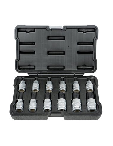 SET DE 12 PUNTAS TORX DE 1/2"