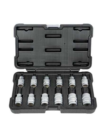 SET DE 12 PUNTAS TORX DE 1/2"