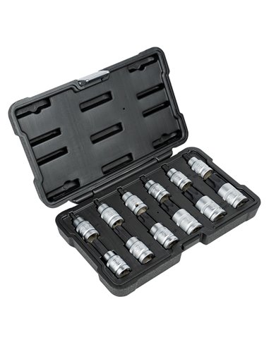 SET DE 12 PUNTAS TORX DE 1/2"