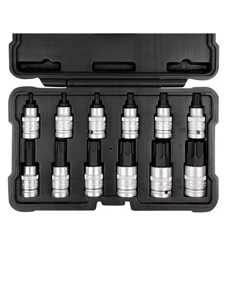 SET DE 12 PUNTAS TORX DE 1/2"