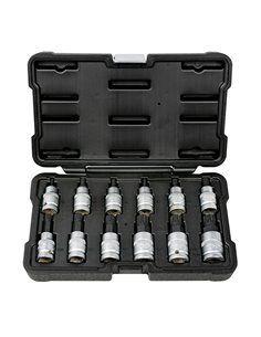 SET DE 12 PUNTAS DE 12 CANTOS DE 1/2"