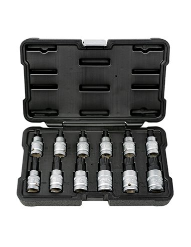 SET DE 12 PUNTAS DE 12 CANTOS DE 1/2"