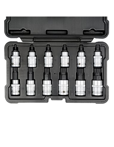 SET DE 12 PUNTAS DE 12 CANTOS DE 1/2"