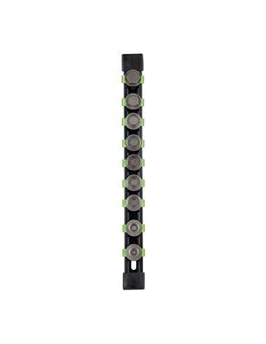 JUEGO DE 9 PUNTAS CORTAS ALLEN CON VASO DE 3/8" 