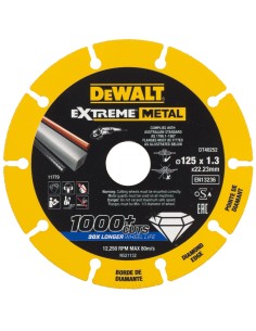 DEWALT DISCO CORTE EXTREME METAL 125x1,3mm. DT40252-QZ