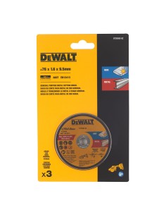 DEWALT DISCO METAL Ø76x1,6x10mm. DT20592-QZ