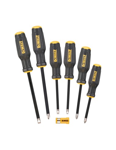 DEWALT Set 6 destornilladores Full Fit
