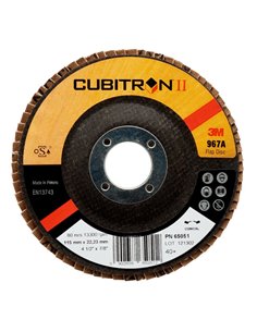 3M DISCO LAMINAS 125mm. 967A GR.60 Cubitron™ II