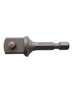 ADAPTADOR 1/4" 50mm.VASOS 1/2" BAHCO