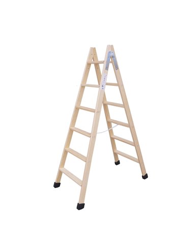 ESCALERA MADERA 8 P. C/TACOS 24x60mm.