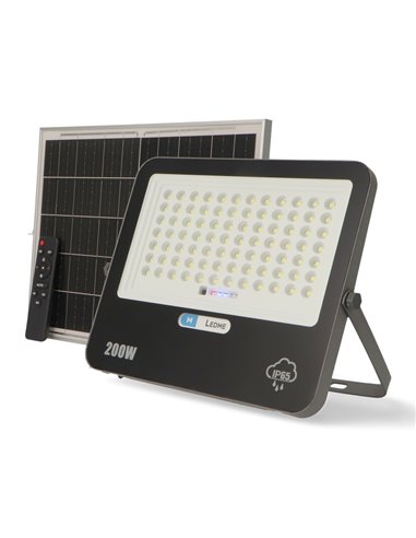 FOCO PROYECTOR LED SOLAR MILAN 200W. 6000K.