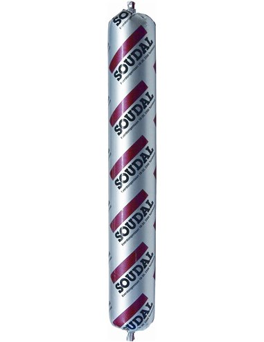 SALCHICHA POLIURETANO 600ml. SOUDAFLEX 40FC MARRON