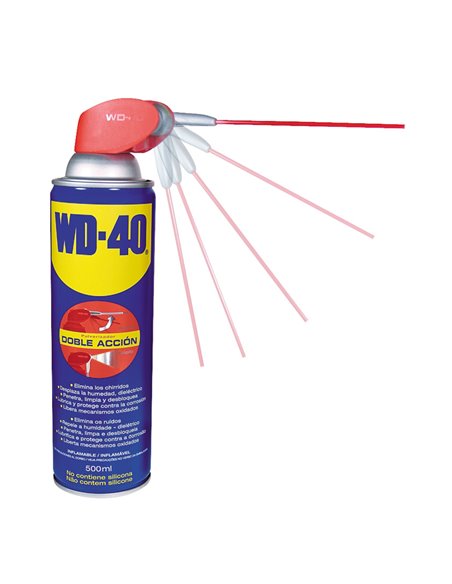 ACEITE MULTIUSO WD-40 DOBLE ACCION 500ml.