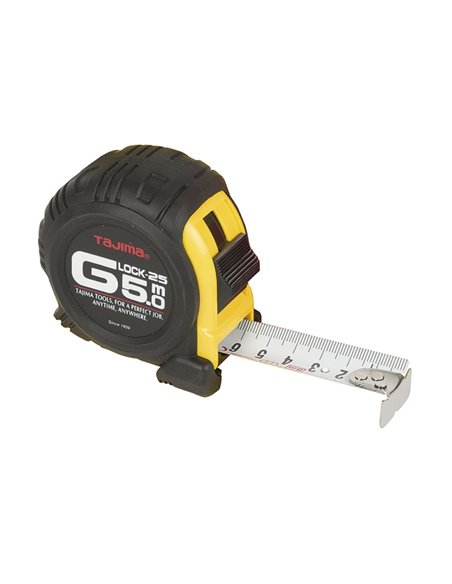 TAJIMA FLEXOMETRO G-LOCK 5 MT. Cinta 25 mm