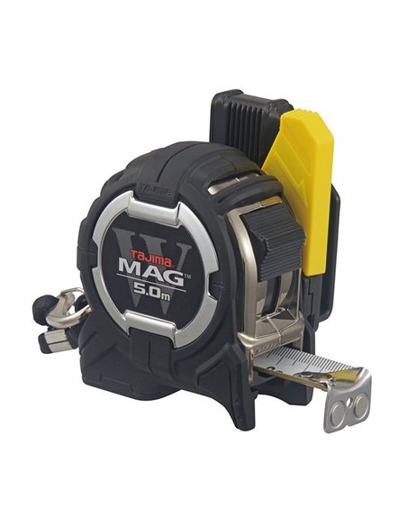 TAJIMA FLEXOMETRO MAGNETICO W-Mag 5 MT. Cinta 25 mm