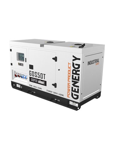 GENERGY Generador diesel insonorizado 1500rpm. GDS50T